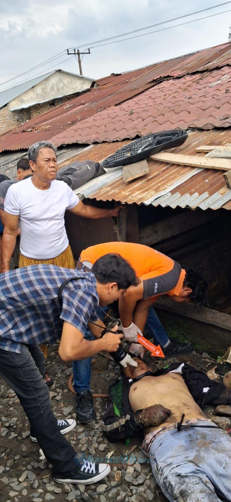 Driver Ojol Tewas Ditabrak Kereta Api, Tubuhnya Terlempar ke Kandang Babi