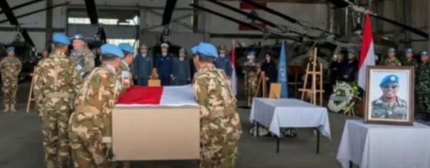 Prajurit TNI Asal Sergai Gugur di Lebanon, Jenazah Dijadwalkan Tiba Senin