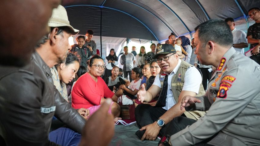 Bupati Deliserdang Tinjau Longsor Sembahe, Percepat Penanganan dan Bantuan