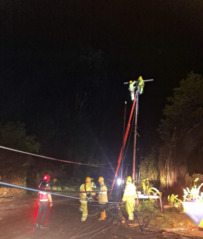 Listrik di Parapat Pulih 100 Persen Pasca Gangguan Cuaca Ekstrem