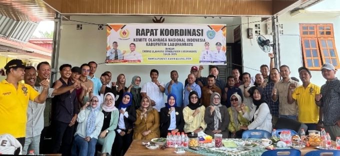 KONI Labuhanbatu Gelar Rakor, Matangkan Persiapan Porprovsu 2026