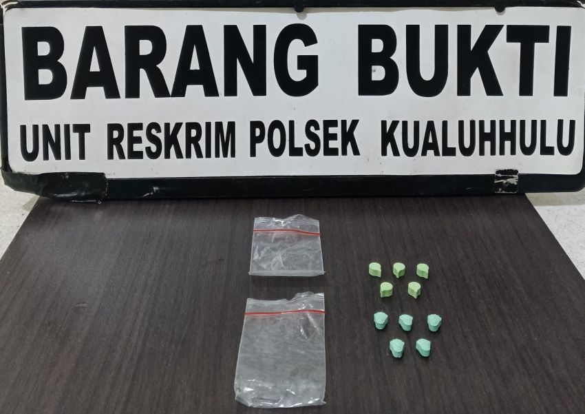 Milik 10 Butir Ekstasi, Warga Guntingsaga Ditangkap di Aek Kanopan Timur