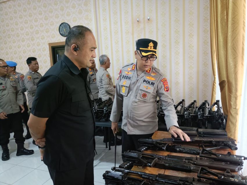 Divpropam Mabes Polri Turun Cek Senpi di Polres Padang Lawas