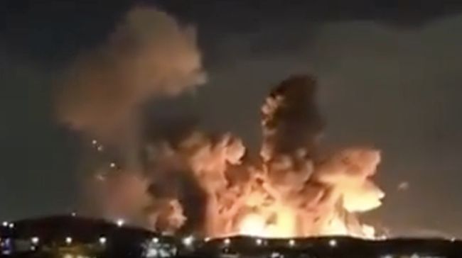 AS Serang Depot Amunisi Iran, Jatuhkan Bom Seberat 900 Kg