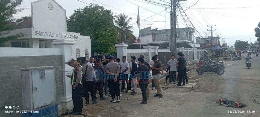 GPS-PALAS Demo Kejari, Soroti Dugaan Aktivitas PT DNS di Kawasan Hutan yang Sudah Ditertibkan