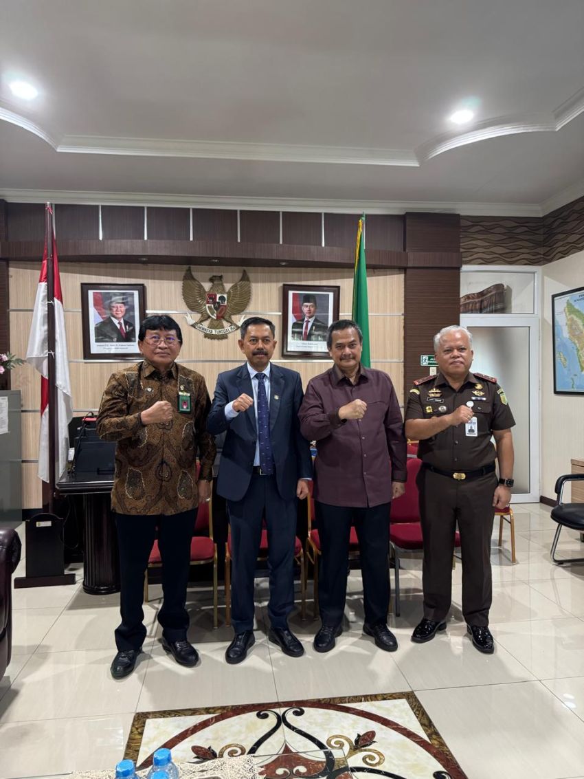 Penguatan Penegakan Hukum, Wakil Jaksa Agung RI dan Wakil Ketua MA RI Bertemu di Gedung PT Sumut