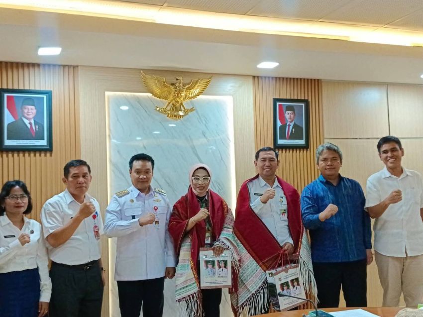 Perkuat Sektor Pertanian, Bupati Humbahas Audiensi dengan Kepala BPPSDMP Kementan RI