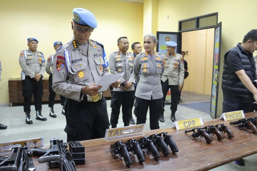 Divpropam Mabes Polri Periksa Senpi Polres Pematangsiantar