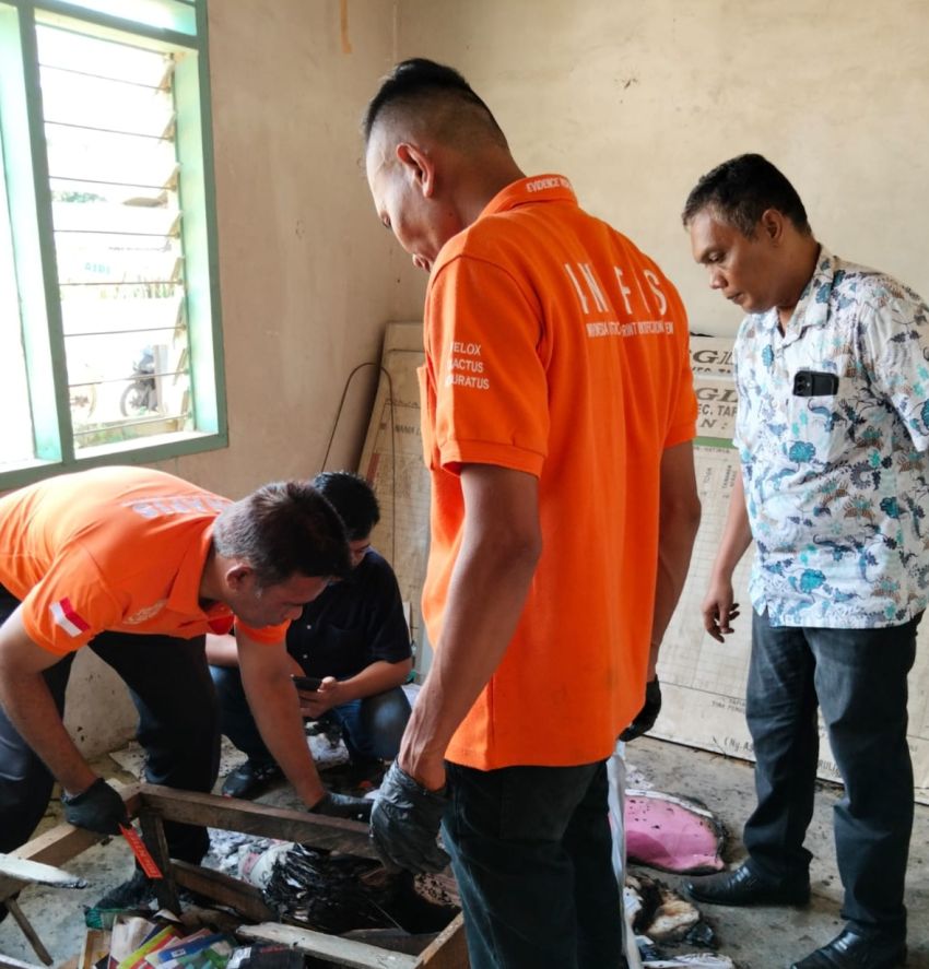 Kantor Lurah Tapian Nauli 2 Terbakar Dini Hari, Arsip Penting Selamat