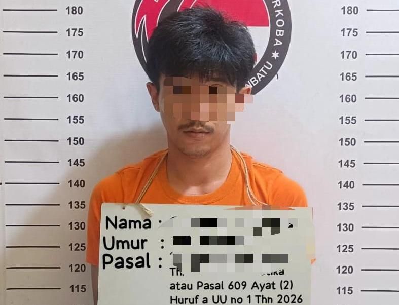 Satresnarkoba Polres Labuhanbatu Ringkus Pengedar Narkoba di Penginapan, Sabu 35 Gram Disita