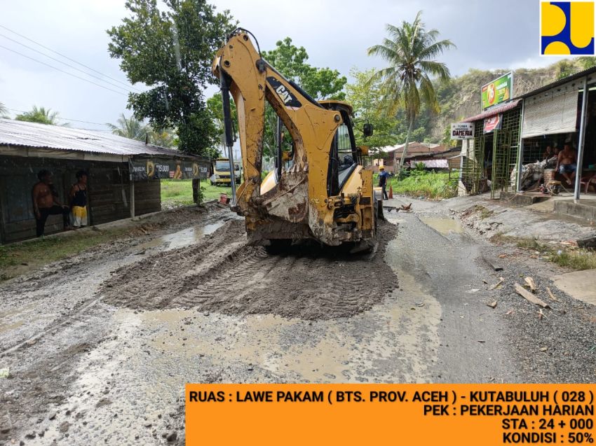 Perbaikan Jalan Nasional Medan&ndash;Kutacane Dikebut, BBPJN Soroti Pentingnya Drainase dan Peran Masyarakat