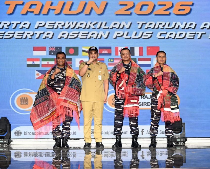 Terima Kadet dari Berbagai Negara, Bobby Nasution Dorong Penguatan Diplomasi Maritim dan Persahabatan Global