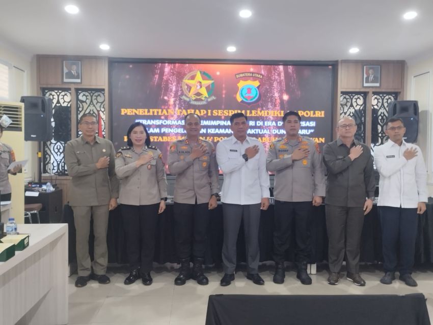 Polrestabes Medan Terima Tim Penelitian Lemdiklat Polri, Soroti Kepemimpinan Adaptif di Era Digital