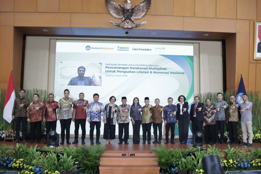 Kemendikdasmen, Tanoto Foundation, Gates Foundation, dan UNICEF Kolaborasi Tingkatkan Literasi dan Numerasi