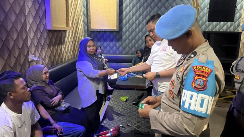 Polres Batubara Gelar Patroli Dialogis Dan Pengecekan Tempat Hiburan Malam