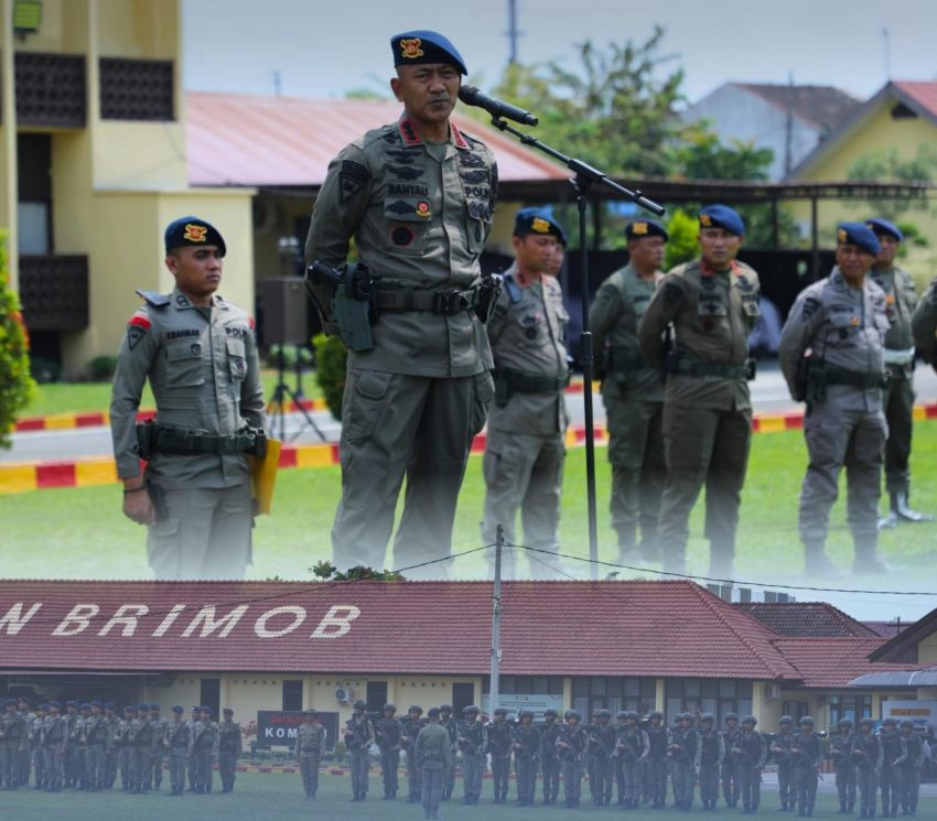 Bintara Remaja Brimob Polda Sumut Selesaikan Pelatihan