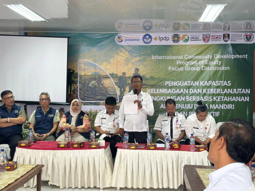 Perkuat Ketahanan Air Menuju Desa Mandiri dan Produktif, Pemkab Humbahas Gelar FGD