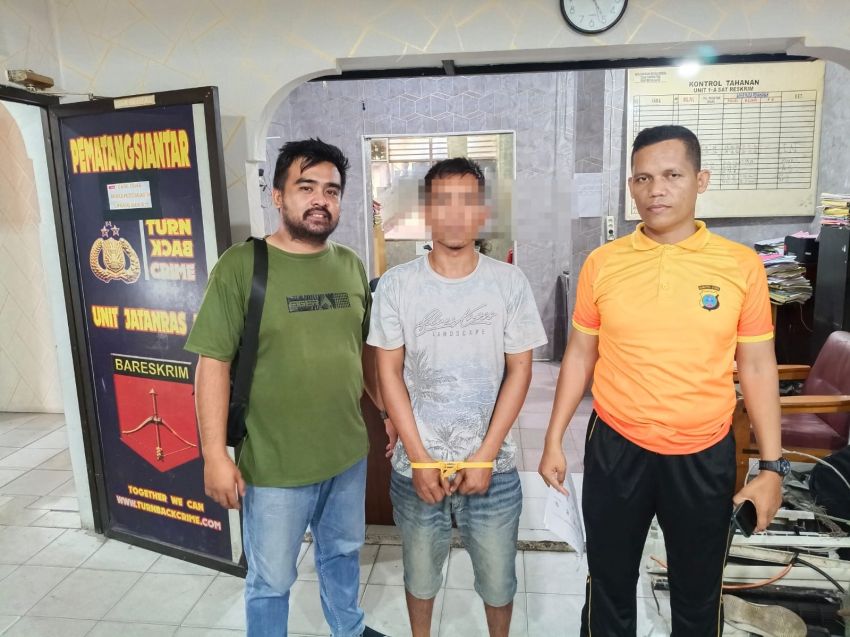 Buron 5 Bulan, Pelaku Pencurian Kabel Tower di Siantar Akhirnya Dibekuk Polisi