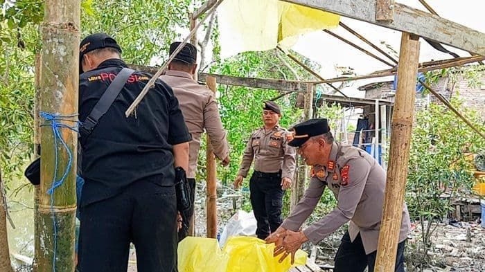 Polsek Talawi Gerebek Dua Sarang Narkoba di Indrayaman, Terduga Pengedar dan Pengguna Lolos Loncat ke Sungai