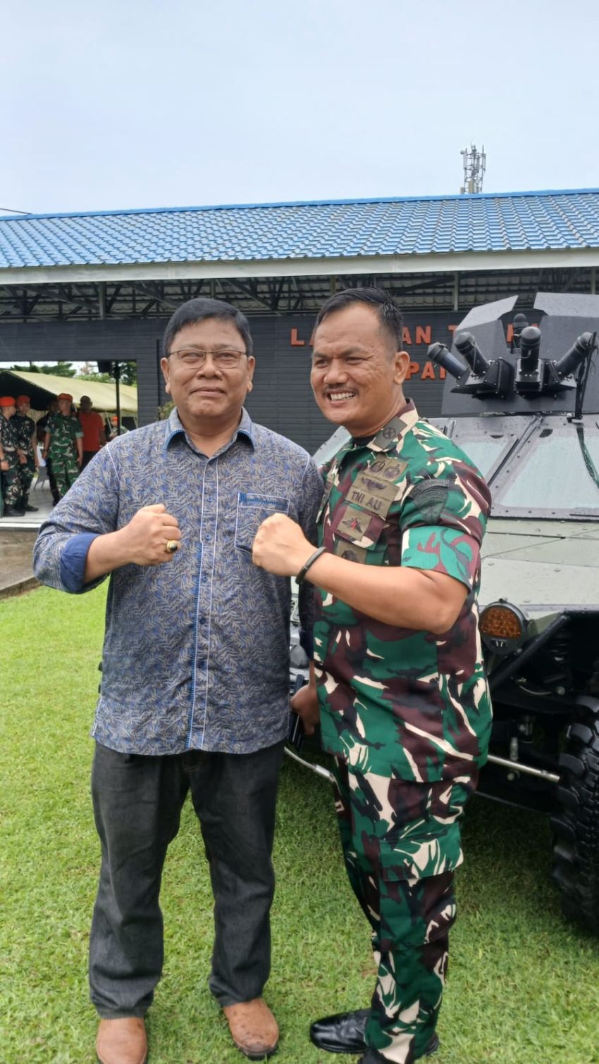 Dan Yonko 463 Pasgat Letkol Pas Jhon Heriansyah Siregar dan Media Lepas Prajurit Berangkat ke Papua