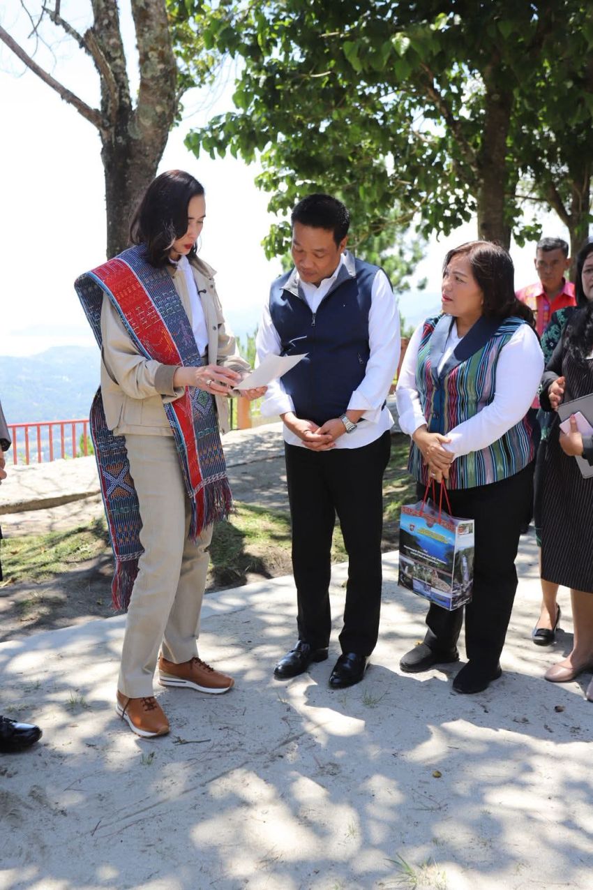 Menteri Pariwisata Tinjau Sipinsur, Dorong Wisata Humbahas Mendunia
