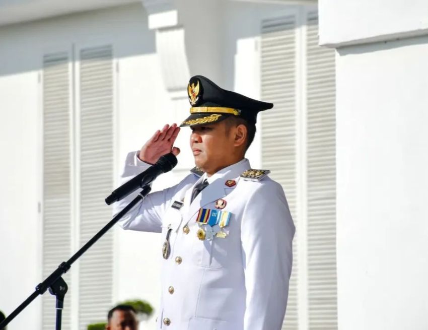 Wabup Sergai Pimpin Upacara Hari Otda ke-30, Tegaskan Pentingnya Sinergi Pusat dan Daerah