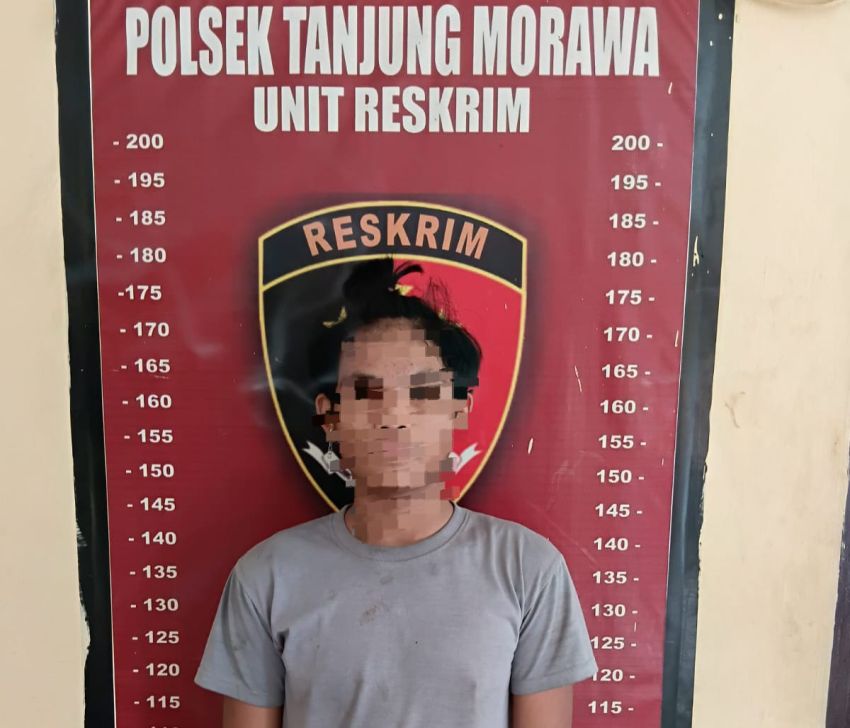 9 Bulan Diburon, Polsek Tanjungmorawa Tangkap Pembobol Kios Ponsel