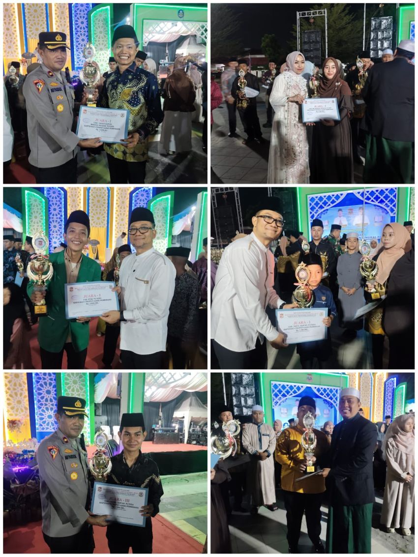 Wakapolres Tanjungbalai Hadiri Penutupan MTQ Ke-58