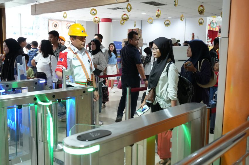 36.714 Penumpang KAI Sumut Gunakan Face Recognition Triwulan I 2026