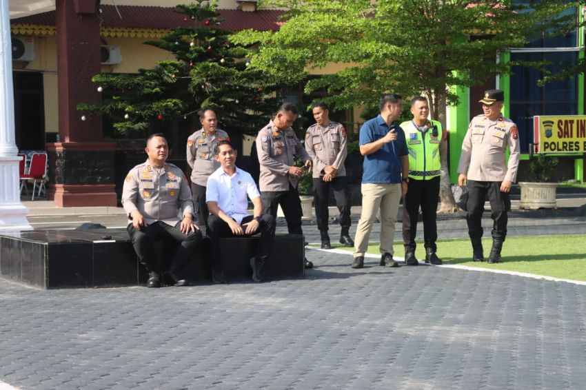 Tingkatkan Kesiagaan Personel, Polres Batubara Gelar Simulasi Sispam Mako