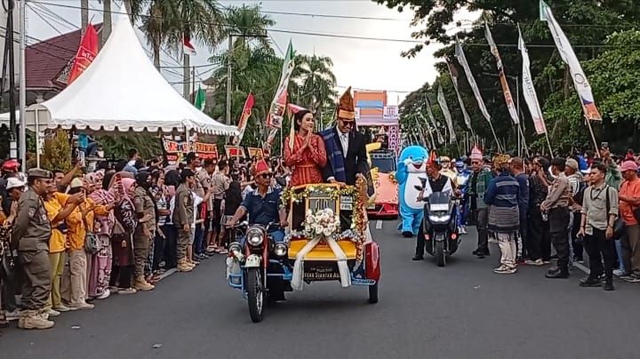 Perayaan HUT ke-155 Pematangsiantar Dimeriahkan 64 Peserta Karnaval
