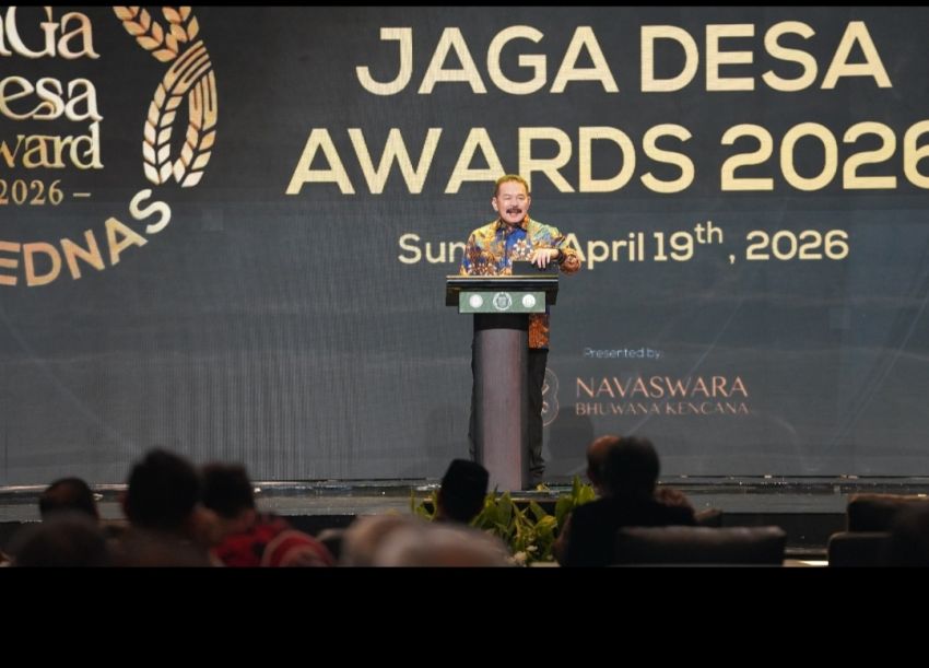 Jaksa Agung Hadiri dan Beri Arahan di Acara ABPEDNAS Jaga Desa Award 2026