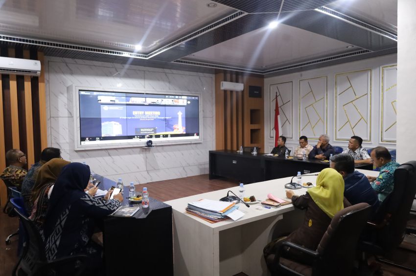 Perkuat Transparansi Keuangan, Pemko Tanjungbalai Ikuti Entry Meeting LKPD 2025 Bersama BPK RI