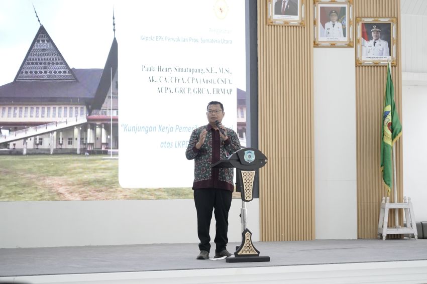 BPK Sumut Periksa LKPD Padang Lawas TA 2025, Bupati Tekankan Disiplin OPD