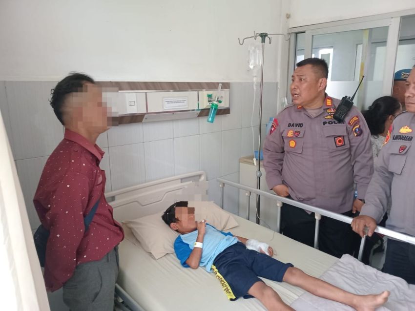 Kapolsek Siantar Marihat Gerak Cepat Tangani Kasus Dugaan Penganiayaan Anak oleh Ayah Kandung