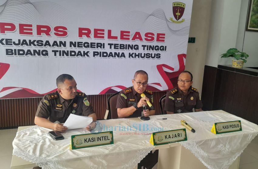 Jaksa Tetapkan 2 Tersangka Dugaan Korupsi BBM Kendaraan Operasional Dinas LH Tebingtinggi