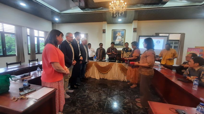 GBKP Terima Kunjungan Gereja dari Jerman, Perkuat Persekutuan dan Tukar Pengalaman Pelayanan