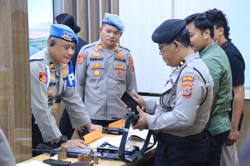 Divpropam Mabes Polri Periksa Senpi Polres Labuhanbatu, Pastikan Penggunaan Sesuai Prosedur