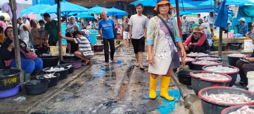 Cuaca Ekstrem, Harga Ikan di Pasar Ikan Modern Sibolga Melonjak