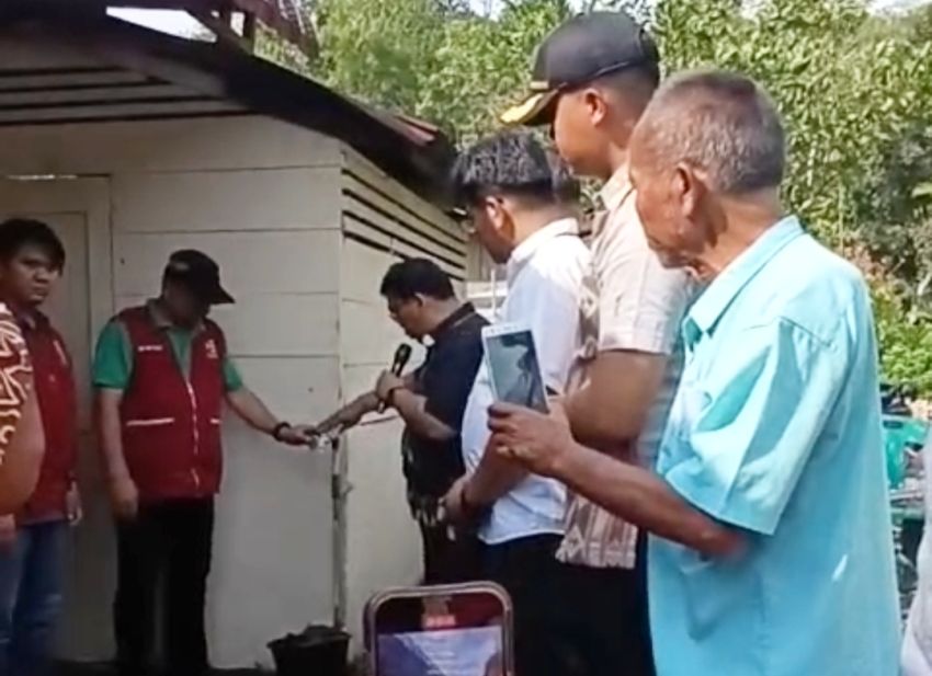 Pemkab Tapteng Berkolaborasi Resmikan Pipanisasi Air Bersih Desa Rampa