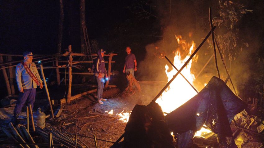 GSN Polsek Pancurbatu Sasar Bandar Baru, Pelaku Kabur Tinggalkan Barang Bukti