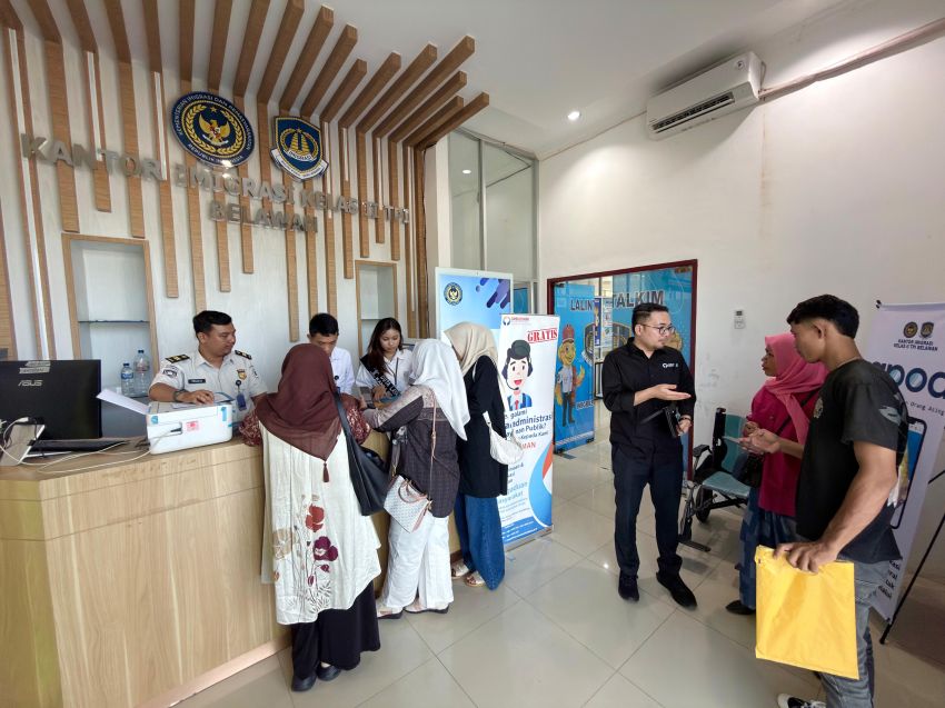 Ombudsman Sumut Gelar On The Spot di Kantor Imigrasi Kelas II TPI Belawan