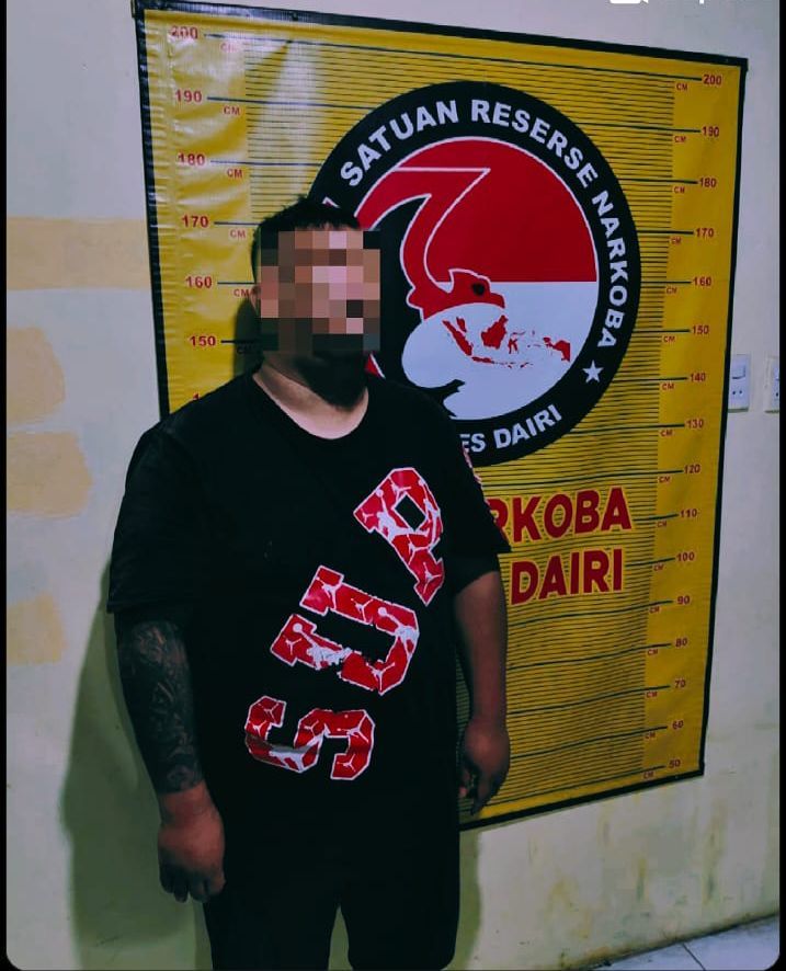 Polsek Parbuluan dan Sat Narkoba Polres Dairi Amankan Terduga Pengedar Narkoba
