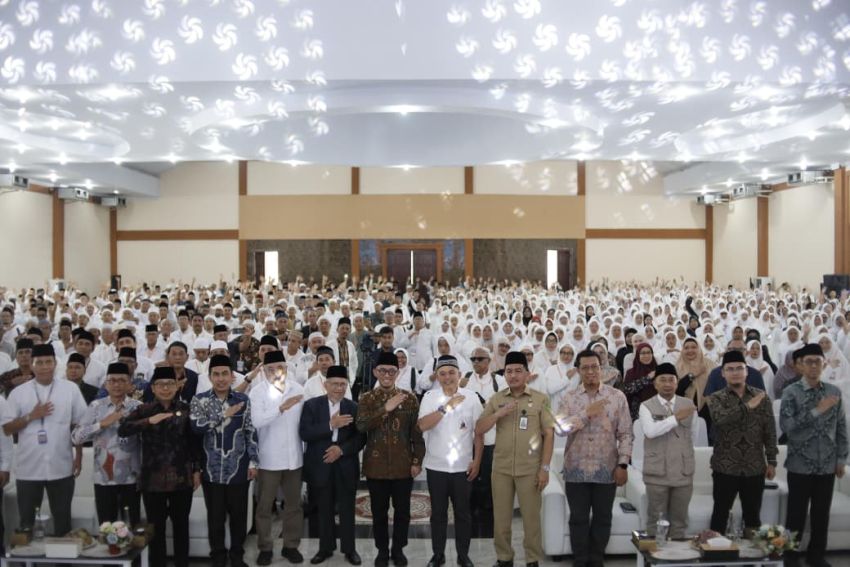 Wamen Haji Apresiasi Manasik Haji Akbar Bank Sumut