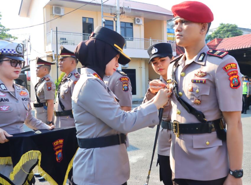 Kapolres Tebingtinggi Pimpin Sertijab Kasat Reskrim, Kasat Intelkam dan Kapolsek Sipispis