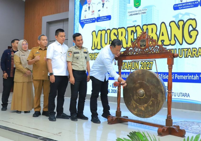 Kaban Kesbangpol Sumut Mulyono Buka Musrenbang RKPD Labura 2027