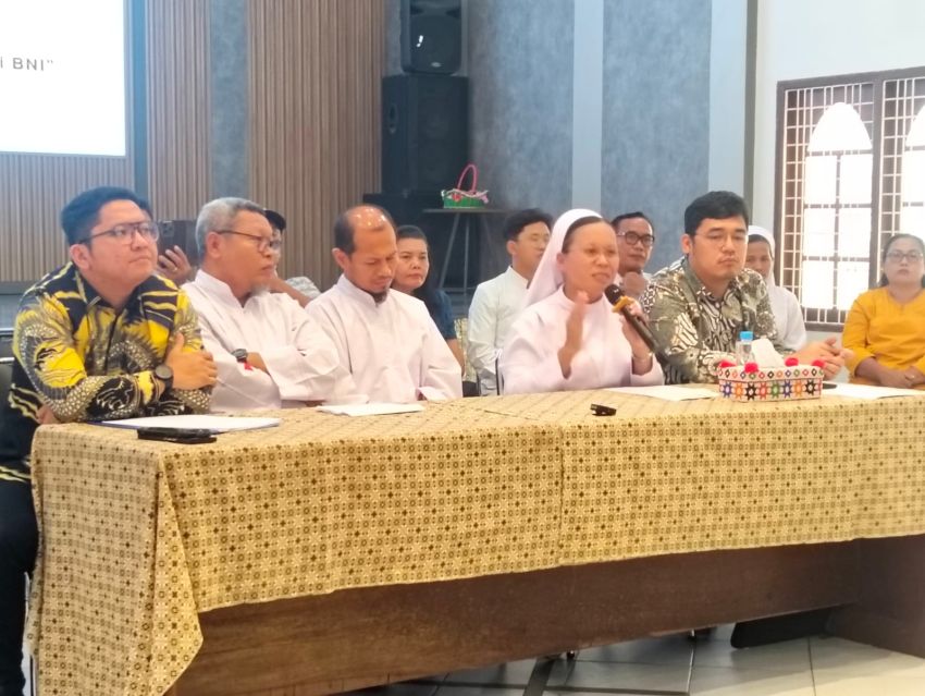 Jemaat Katolik Paroki Aek Nabara Desak BNI Segera Kembalikan Dana CU Paroki Rp28 Miliar