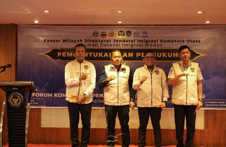 Imigrasi Sumut Kukuhkan FORKOPDENSI, Benteng Baru Kedaulatan Negara
