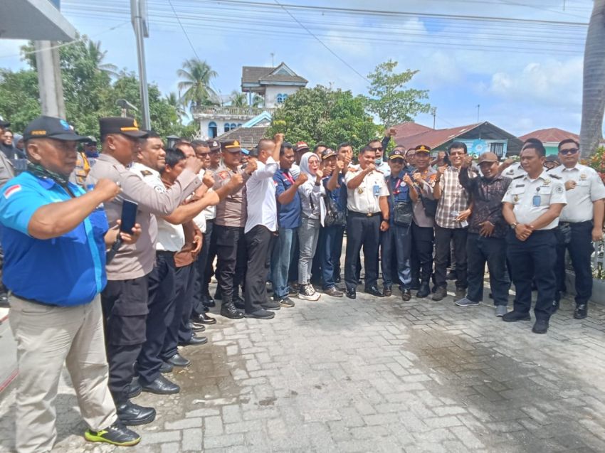 Kalapas Labuhan Ruku Sambut Humanis Unjuk Rasa Wartawan, Utamakan Dialog dan Keterbukaan Informasi