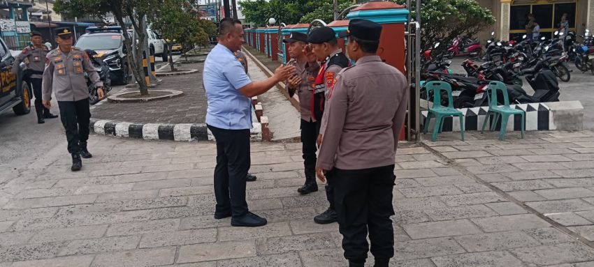 Kapolres Batubara Monitoring Pengamanan Sholat Idul Adha 1447 H